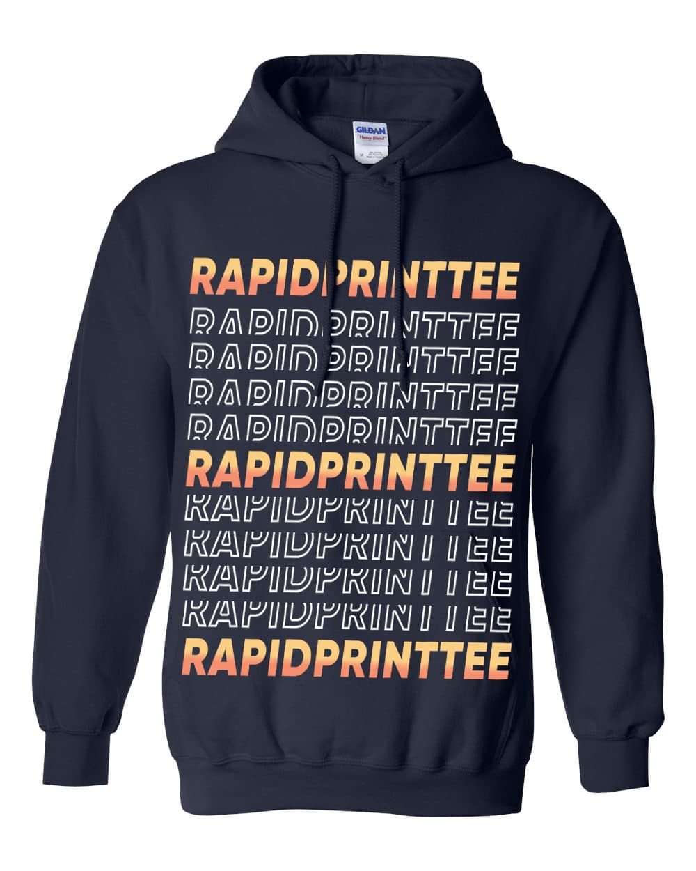 Rapidprinttee POD Print on demand Hoodie Max Print