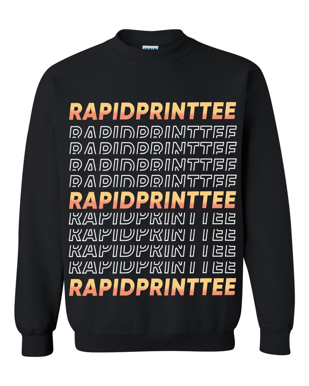 Rapidprinttee POD Print on demand Sweatshirt Max Print
